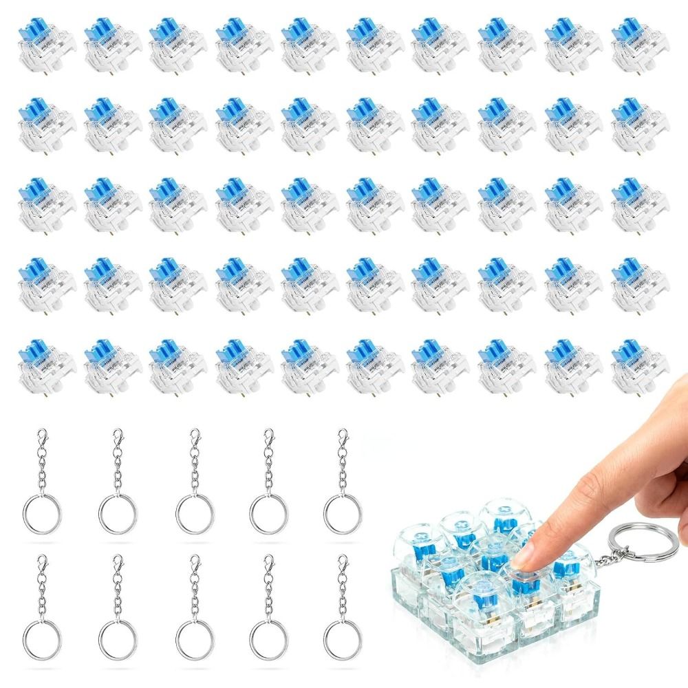 Keyboard Switch Tester - 30/50 قطعة من أجهزة اختبار مفاتيح