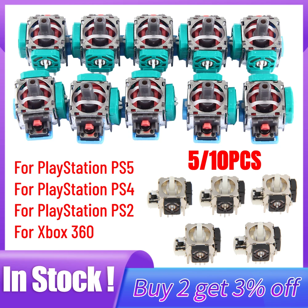 Gaming Accessories Playstation - وحدة استشعار عصا التحكم التماثلية ثلاثية