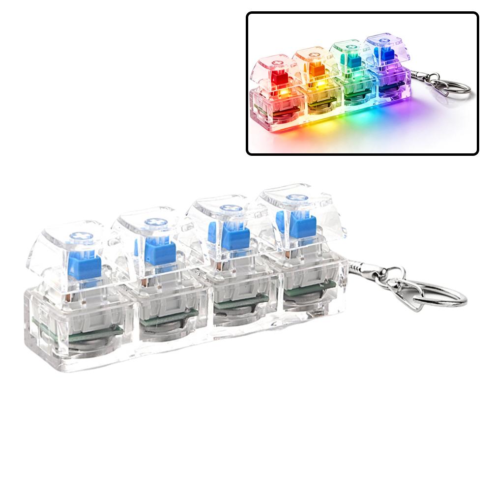 Keyboard Switch Tester - سلسلة مفاتيح LED مضيئة، جهاز اختبار