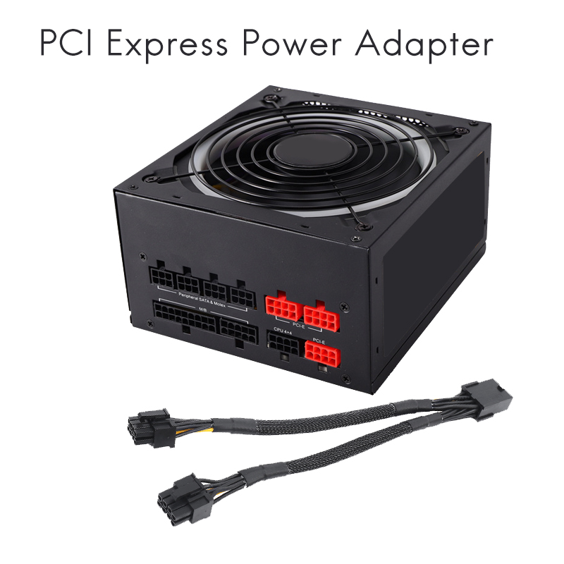 SMIEA 1 قطعة GPU PCIe 8 دبوس أ - مراجعة Pcie Extension Cable وسعره