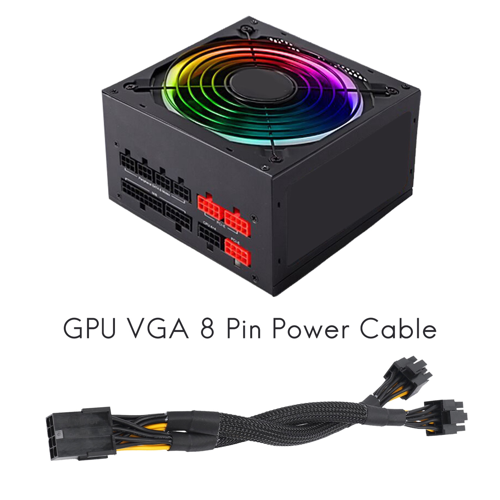 SMIEA 1 قطعة GPU PCIe 8 دبوس أ - مراجعة Pcie Extension Cable وسعره
