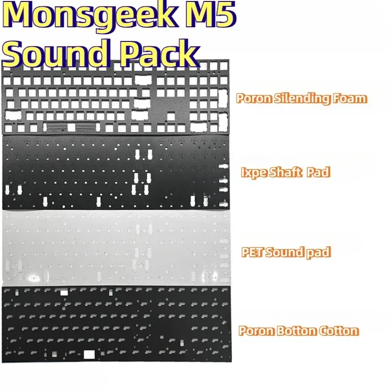 حزمة صوت m5 Monsgeek/لوحة للوح - مراجعة Gaming Accessories Pack وسعره
