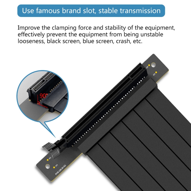 كابل الناهض PCI لـ EXPRESS 16X - مراجعة Pcie Extension Cable وسعره