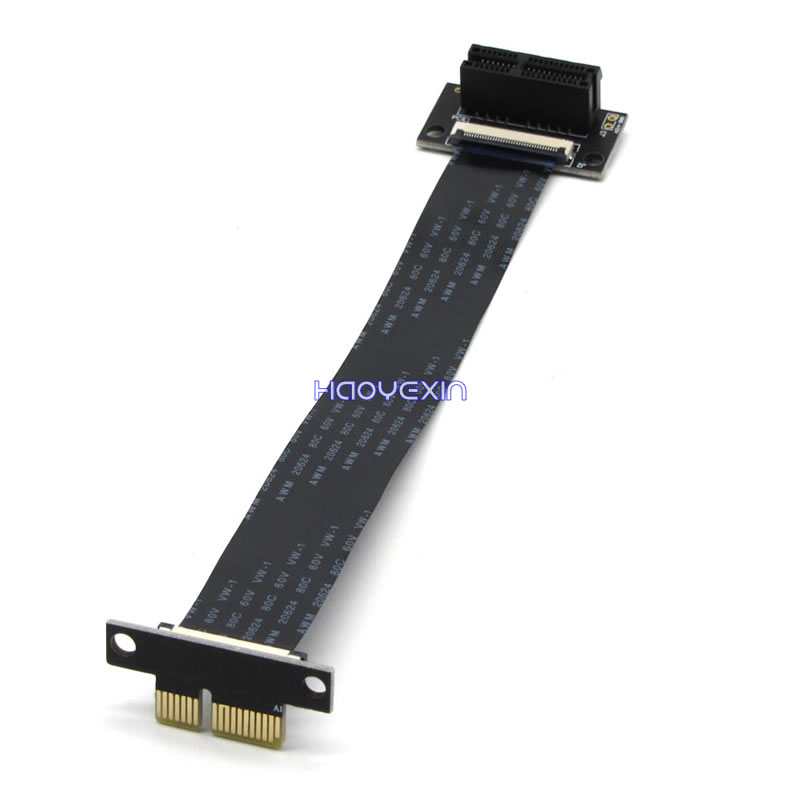 Pci-e 1X FPC اكسبرس الناهض تمد - مراجعة Pcie Extension Cable وسعره