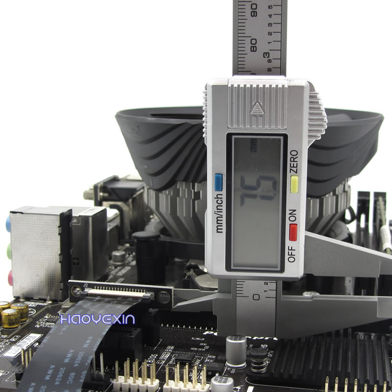 Pci-e 1X FPC اكسبرس الناهض تمد - مراجعة Pcie Extension Cable وسعره