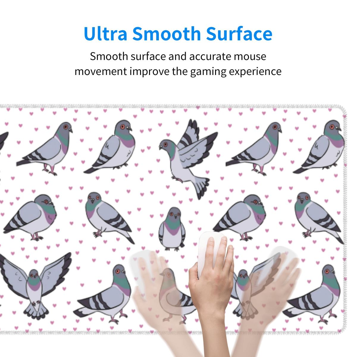 حصيرة مكتب كبيرة بتصميم حمامات - مراجعة Gaming Accessories Pack وسعره