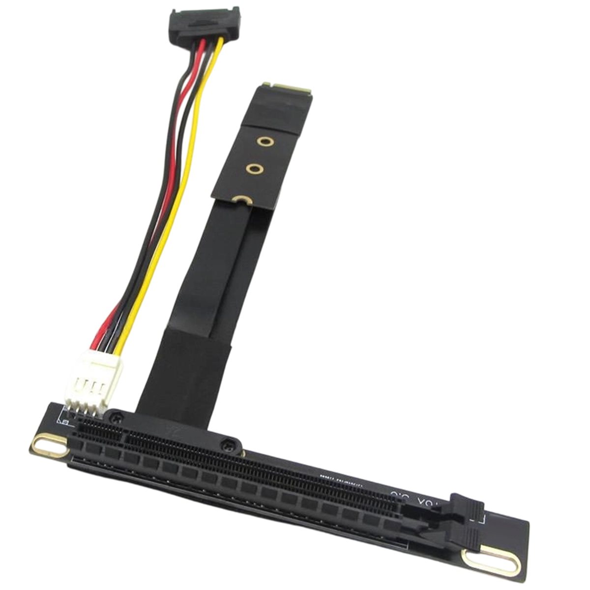 كابل محول NVMe إلى PCIe X16 لب - مراجعة Pcie Extension Cable وسعره