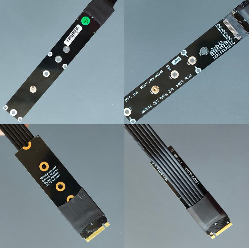 كابل تمديد ADT-Link M.2 NVMe S - مراجعة Pcie Extension Cable وسعره
