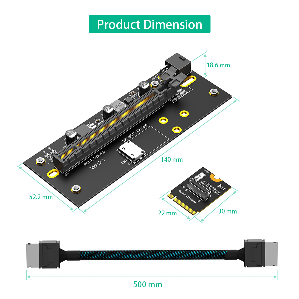 كابل تمديد M.2 M-Key 2230 إلى  - مراجعة Pcie Extension Cable وسعره
