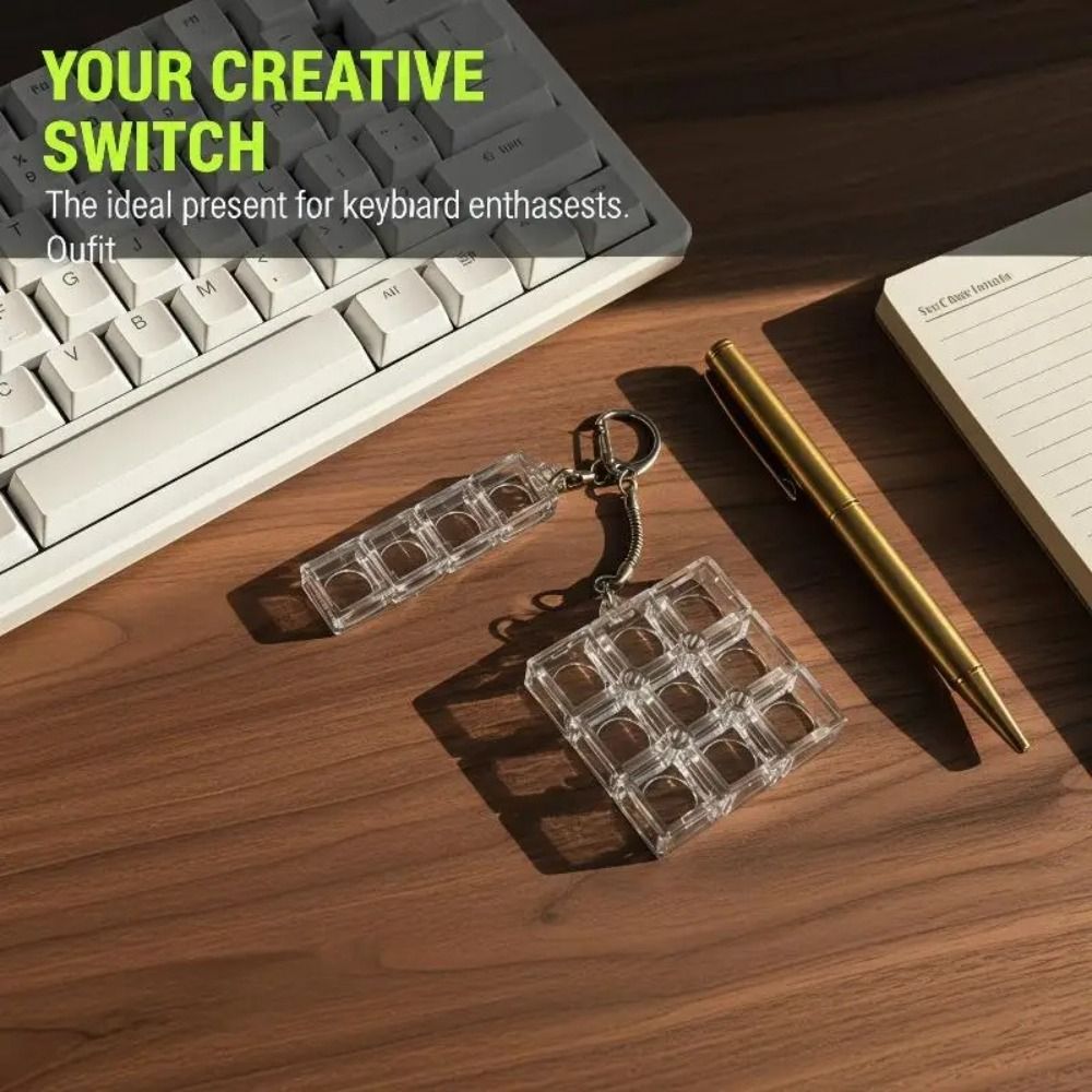 سلسلة مفاتيح بلاستيكية للعب ال - مراجعة Keyboard Switch Tester وسعره