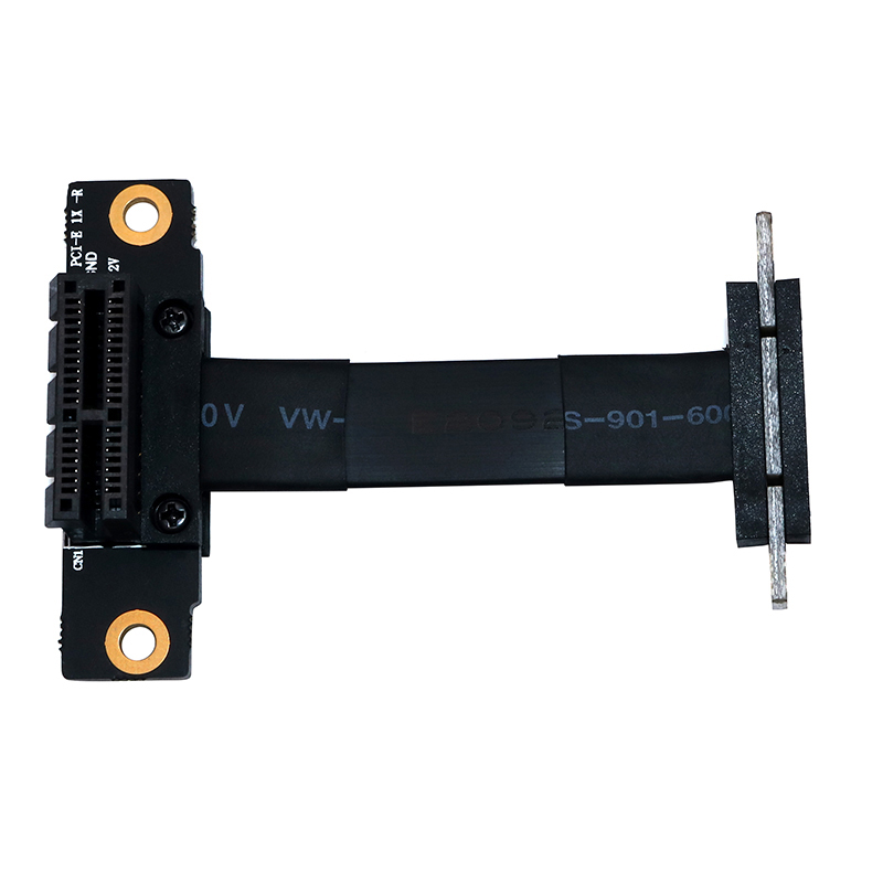 كابل PCIE X1 Riser مزدوج 90 در - مراجعة Pcie Extension Cable وسعره