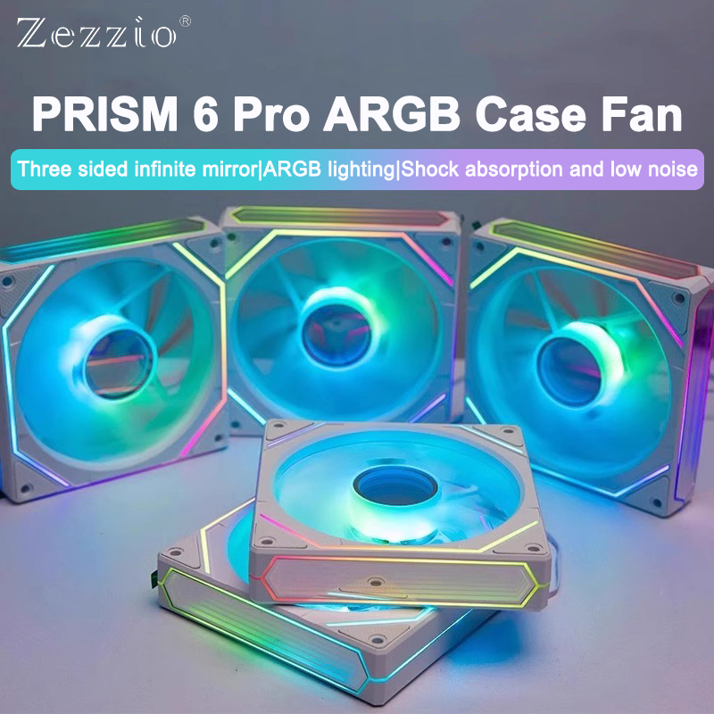 مروحة كمبيوتر ZEZZIO PRISM 6 P - مراجعة Gaming Accessories Setup وسعره