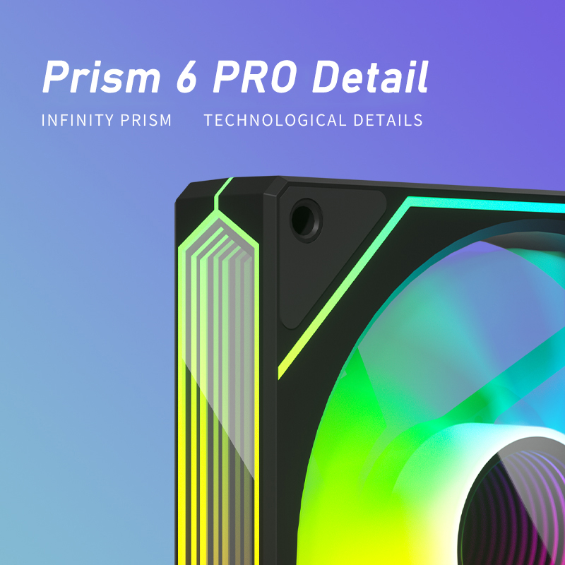 مروحة كمبيوتر ZEZZIO PRISM 6 P - مراجعة Gaming Accessories Setup وسعره